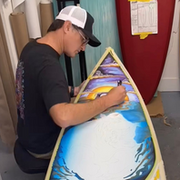 Rhove Africa Surfing Board