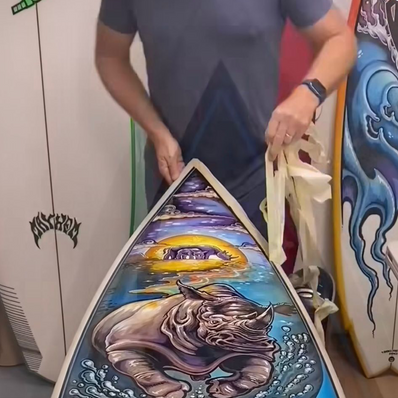 Rhove Africa Surfing Board