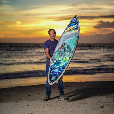 Rhove Africa Surfing Board