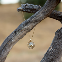 South African Rhino Pendant