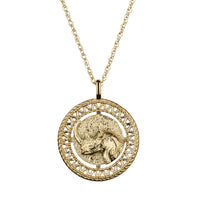 South African Rhino Pendant